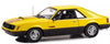 1979 FORD MUSTANG COBRA FASTBACK YELLOW 1:18 SCALE BY GREENLIGHT