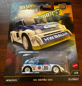 Hot Wheels Premium Car Culture Hammer Drop MG Metro 6R4 #3/5