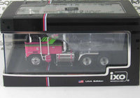IXO Model 1:64 Scale 1976 Kenworth K100 Aerodyne - Black and Pink