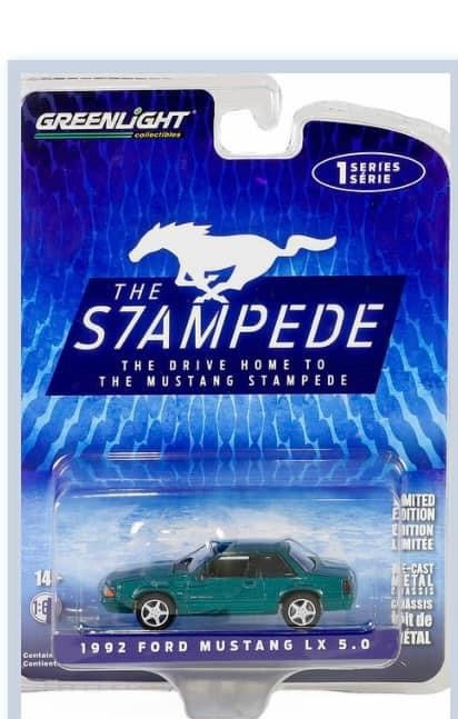 The Drive Home to the Mustang Stampede Series 1 - 1992 Ford Mustang LX 5.0 - Deep Emerald Green