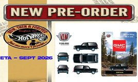 M2 Machines 1:64 1996 GMC Yukon SLE – Black – Hobby Exclusive