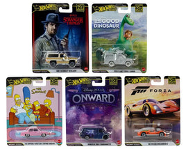 Hot Wheels 1:64 Pop Culture S Case 2026 Set of 5
