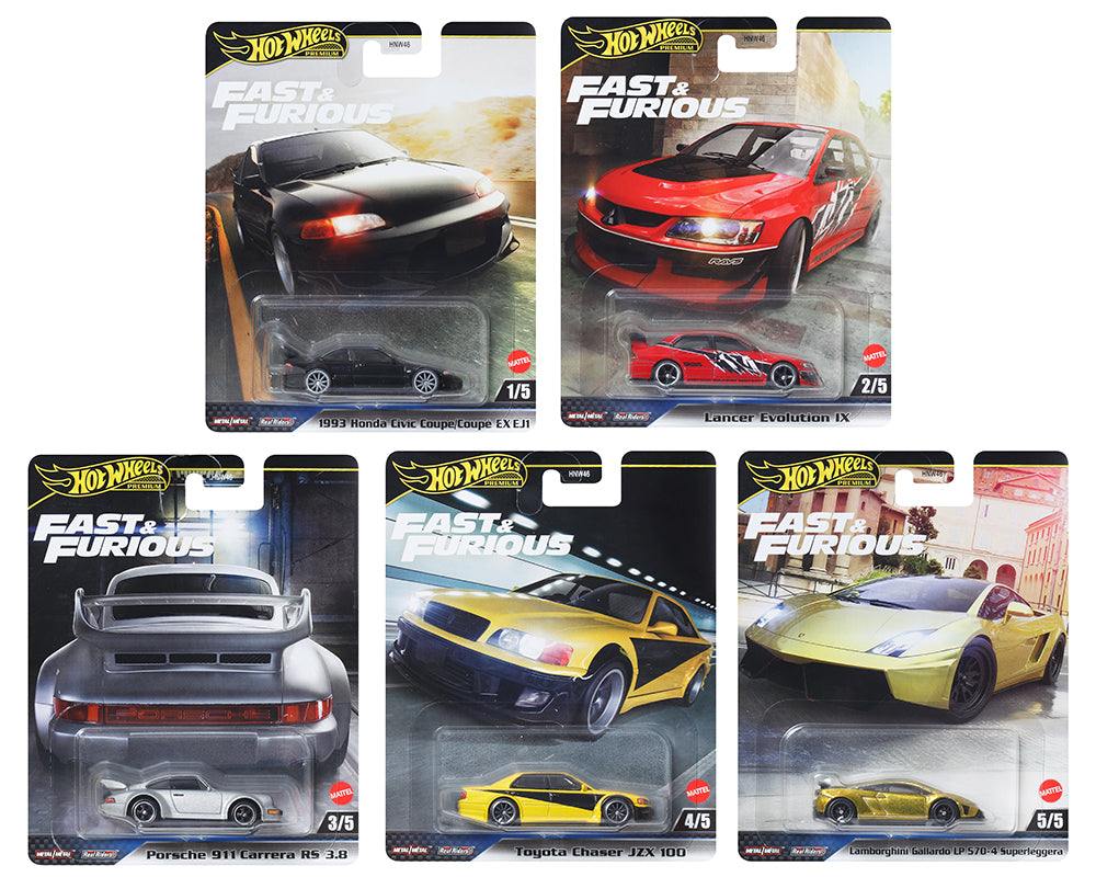 Hotwheels PREMIUM FAST&FURIOUS ALL 105台 Hot Wheels 1:64 Fast & Furious Premium 2025 M Assortment Set