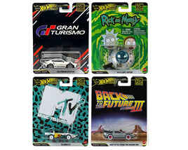 Hot Wheels Pop Culture P Case 2025 Set of 4 Cars HXD63-956P 1/64