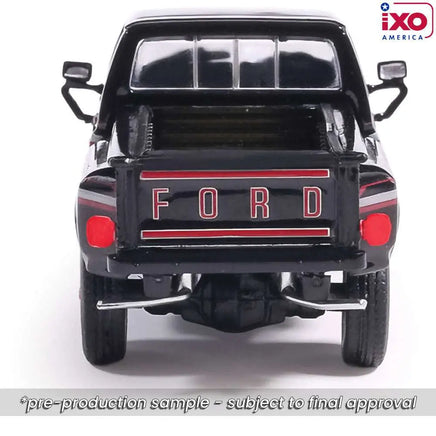 Ixo Model 1:64 1983 Ford F-150 XLS Flareside 4x4 - Raven Black Now Then & Forever Collectibles
