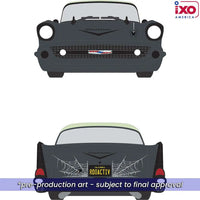 IXO MODELS 1:64 1957 Chevrolet Bel Air - Lowrider - Halloween EXCLUSIVE Now Then & Forever Collectibles