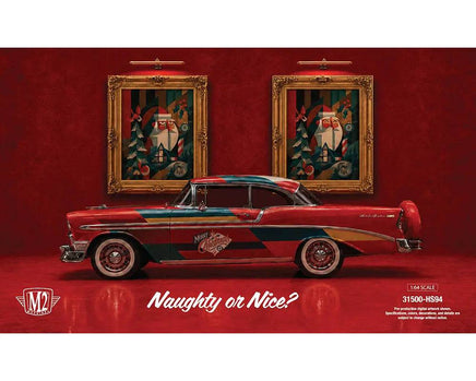 M2 Machines 1:64 1956 Chevrolet Bel Air Christmas Special Edition – Hobby Exclusive Now Then & Forever Collectibles