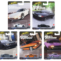 Preorder) Hot Wheels 1:64 Fast & Furious Premium 2025 K set of 5