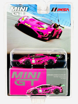 Mini GT Mijo Exclusive Pink Lamborghini Huracan GT3 EVO2 #83 Iron Dames IMSA 2023 Daytona 24 Hrs #772