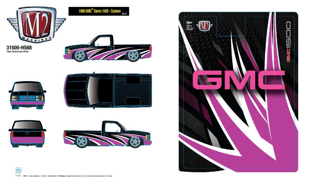 M2マシーン オライリー 限定 #19 - 1989 GMC　シエラ　1500 M2マシーン オライリー 限定 #19 - 1989 GMC シエラ 1500