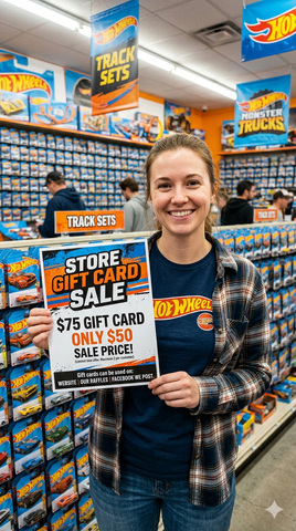 Store Gift Card Sale. Get a $75 gift card for only $50