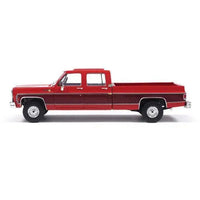IXO Models 1979 Chevrolet Scottsdale K20 - Carmine Red & Dark Carmine Red