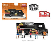 Preorder) American Diorama 1:64 Food Truck The Burger Truck – Limited Edition MiJo Exclusives