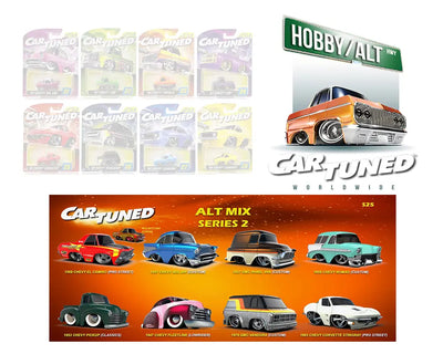 Preorder) CarTuned 1:64 Series 2 Hobby Alternet Assortment 2024 set of 8