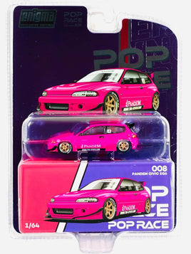 Pop Race Enigma Exclusive Pandem Civic EG6 Pink #008