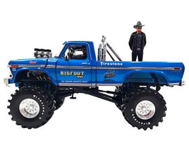 1:18 Kings of Crunch - Bigfoot #1 - 1979 Ford F-250 Monster Truck with 48-Inch Tires and Two Bob Chandler Figures (Driving and Standing