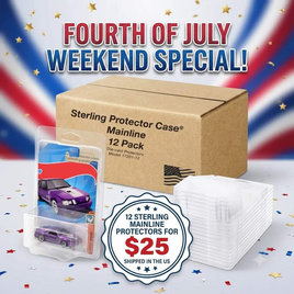 4th of July Weekend Special 12 Sterling mainline protectors with free shipping in us.