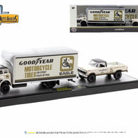 Preorder - M2 Machines AutoHaulers release #36000-77 - 1969 Ford C950 Box Truck and 1972 Ford F250 4X4 Truck