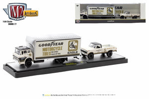 Preorder - M2 Machines AutoHaulers release #36000-77 - 1969 Ford C950 Box Truck and 1972 Ford F250 4X4 Truck