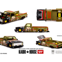 Preorder) Kaido House x Mini GT x Mizu Diecast 1:64 Chevrolet Silverado “Sumatran Rhino”