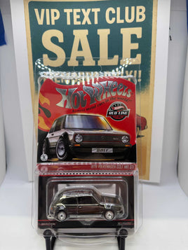 HOT WHEELS RLC RED LINE CLUB CHROME 1976 VOLKSWAGEN GOLF MK1 GTI