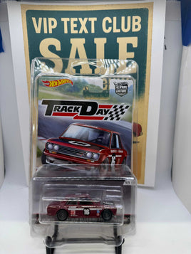 Hot Wheel Car Culture Track Day Datsun Bluebird 510 Real Riders