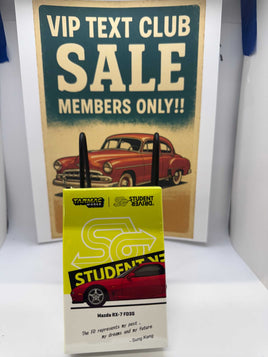 Mazda RX-7 FD3S RHD (Right Hand Drive) Red "Student Driver" "J Collection"