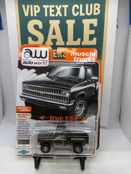 Auto World Muscle Trucks 1981 Chevy Silverado Step Side Limited Edition