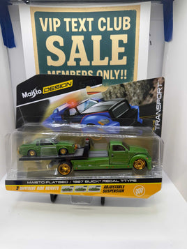 Elite Transport Flatbed with Regal T-Type with adj Suspension