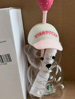 New 2026 Starbucks Bearista Bear Cup Tumblers Strawberry Topper Baseball Cap Now Then & Forever Collectibles