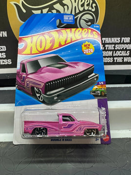Hot Wheels 2026 Pink Bounce N Bass Pickup Truck #17