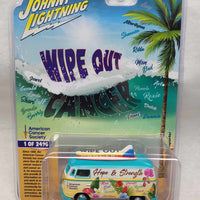JOHNNY LIGHTNING WIPE OUT (AMERICAN CANCER SOCIETY) VW BUS EXCLUSIVE