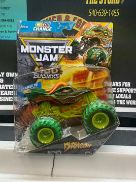 SPIN MASTER MONSTER JAM Color Change Mud Blasters - Dragon