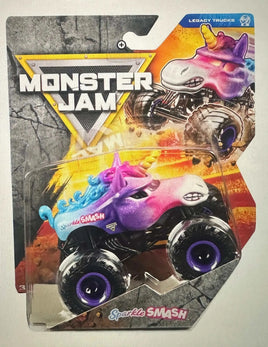 Monster Jam 1:64, Official Sparkle Smash Monster Truck - Brand New!!! Now Then & Forever Collectibles