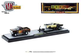 Machines Auto-Haulers Release 84 (36000-84) - 979 Dodge 150 Power Wagon PICK-M-UP & 1969 Plymouth Road Runner 440 6-Pack