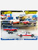 Hot Wheels 2024 Team Transport Case C '63 Chevy Nova & '88 Chevy Silverado 3500 Truck #68