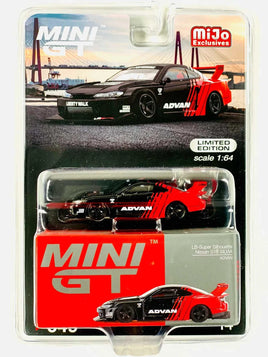 Mini GT Mijo Exclusive Nissan LB-Super Silhouette S15 SILVIA ADVAN #649