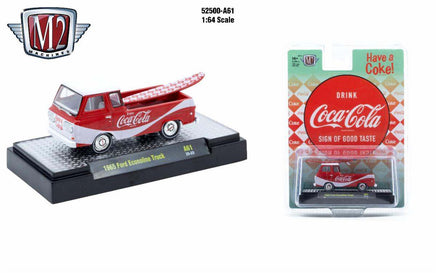 M2 Machines Coca-Cola Series Release A61 - 1965 Ford Econoline