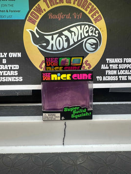 Nee Doh Nice Cube Super Solid Squish - Purple