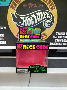 Nee Doh Nice Cube Super Solid Squish - Pink