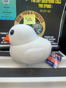 Sunny Days Jumbo Squeezy Duck - White