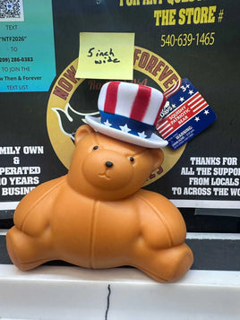 Squeezy Sunny Days Squishy Patriot Bear