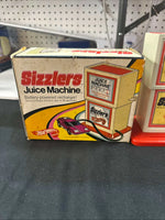 VINTAGE MATTEL HOT WHEELS SIZZLERS JUICE MACHINE with BOX Now Then & Forever Collectibles