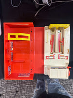 Vintage 1981 Mattel Hot Wheels Inside Track Sto & Go Playset Carrying Case Now Then & Forever Collectibles