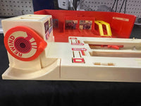 Vintage 1981 Mattel Hot Wheels Inside Track Sto & Go Playset Carrying Case Now Then & Forever Collectibles