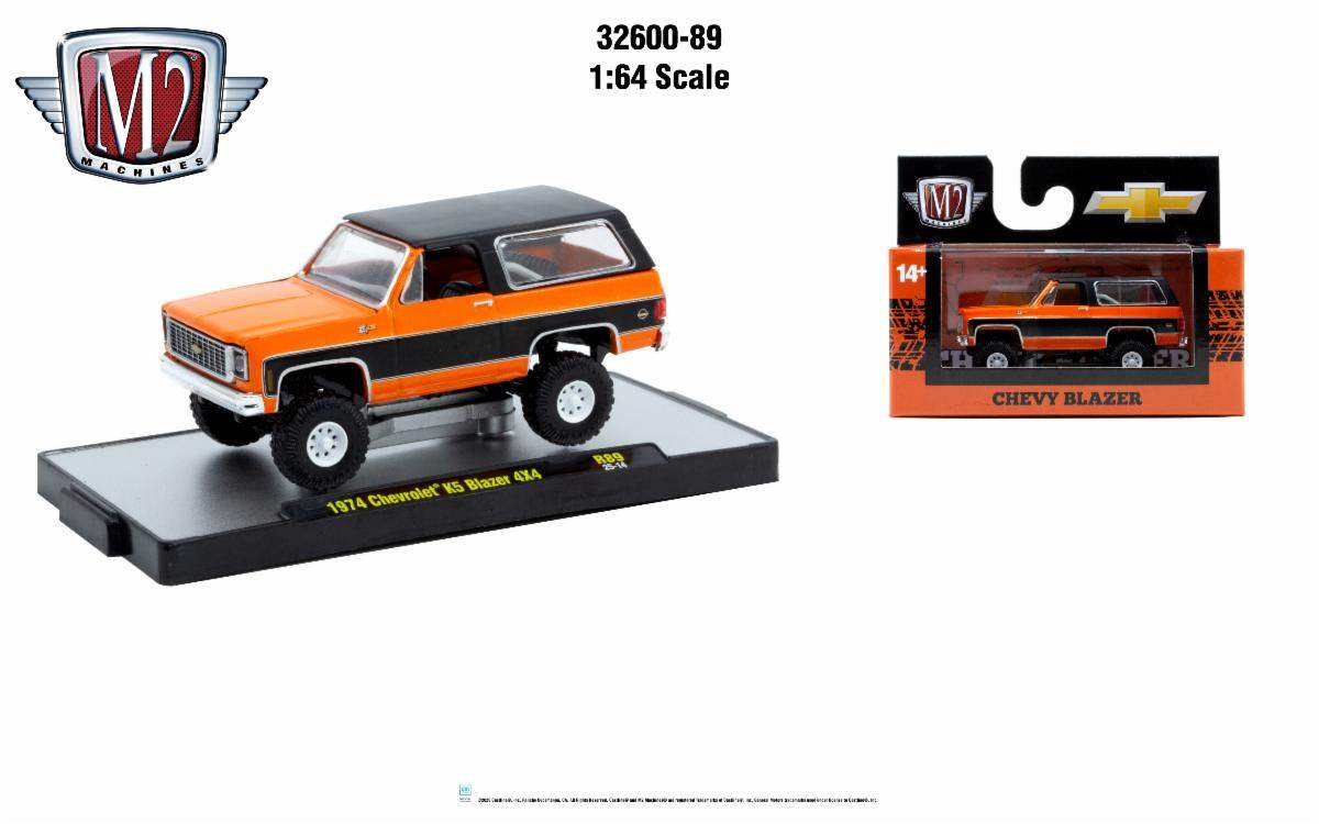 1974 '74 CHEVY CHEVROLET BLAZER K5 AUTO-TRUCKS R75 M2