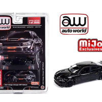 (Preorder) Auto World 1:64 2021 Dodge Charger SRT Hellcat Custom Black Limited 3,600 pieces – Mijo Exclusives