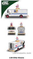 Greenlight Killer Klowns from Outer Space (1988) - Ice Cream Van (1:64 New Tooling) (Hobby Exclusive) Now Then & Forever Collectibles