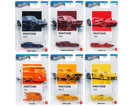 Hot Wheels 1:64 Pantone A Assortment 2025 Set of 6