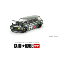Kaido House x Mini GT 1:64 Datsun KAIDO 510 Wagon CARBON FIBER V3